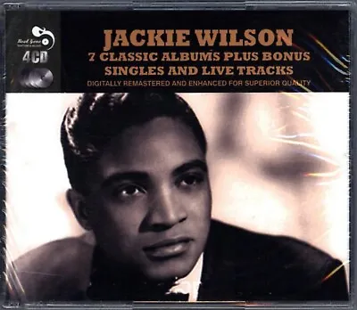 JACKIE WILSON - 7 CLASSIC ALBUMS PLUS... - (sealed 4 Cd Box Set) - RGMCD015 • £9.99