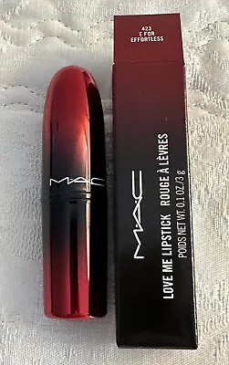 Mac Love Me Lipstick * 423 E For Effortless * Full Sz Br New In Box!! • $15