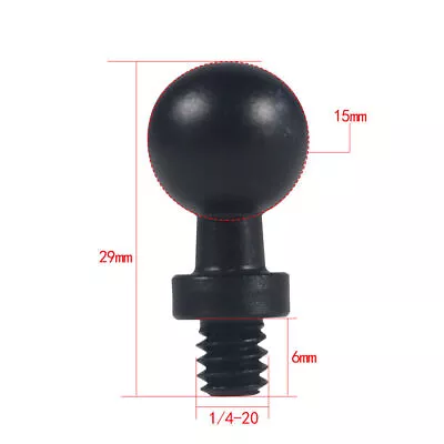 Ball Head Bracket Motorcycle Phone Mount Base For Gopro Action Camera • $8.58