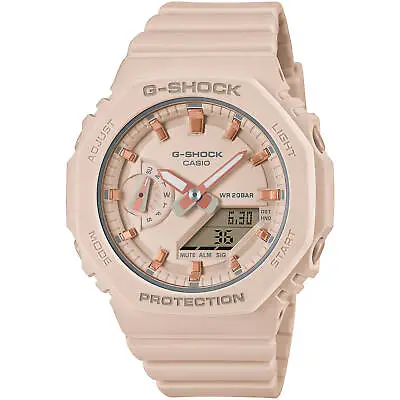 Casio Women's Watch G-Shock Pink Analog-Digital Dial Resin Strap GMAS2100-4A • $79.66
