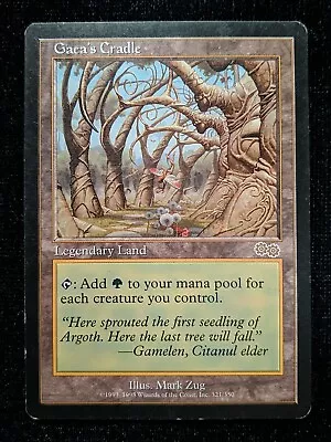 1998 Magic MTG Urza's Saga Gaea's Cradle X1 VF-NM7+ • $749.95