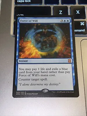 Force Of Will X1 Mtg Eternal Masters Nm • $60.75