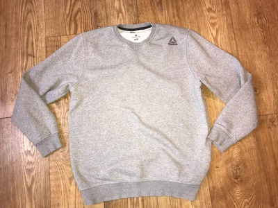 £4.99 • Buy REEBOK Mens Sweatshirt Size M 38/40 Grey Marl