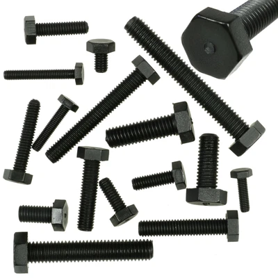 £3.70 • Buy M3 M4 M5 M6 Black Hex Nylon Machine Screws Hexagonal Bolts Uk Stock Free Postage