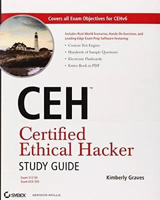 CEH Certified Ethical Hacker Study Guide By Graves Kimberly Paperback Book The • £4.99