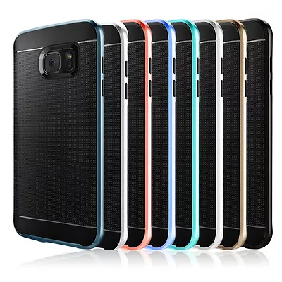 New Bumper Hybrid Case Cover For Samsung Galaxy S7 & S7 Edge • $9.99