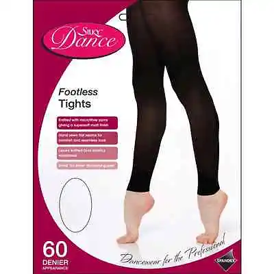 £5.99 • Buy Ladies Dance Tights Ballet - Convertible Stirrup Seamer Footed Fishnet Footless