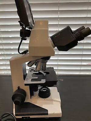 Fisher Micromaster Inverted Microscope 12563323 With Objective - Free Shipping • $200