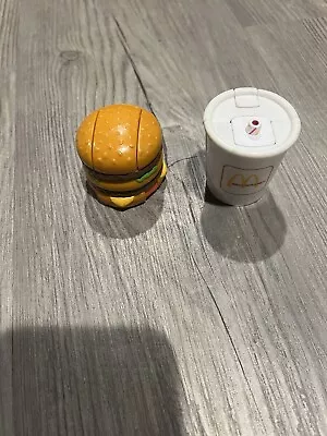 McDonalds Changeables 1990 Big Mac And Drink Transformer Toy - Vintage!!! • $8.99