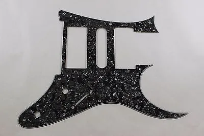 Black Pearl Pearloid Pickguard Fits Ibanez (tm) Universe UV UV777 7 String- HSH • $55.87