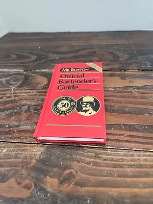 Mr. Boston Official Bartender's Guide 1935-1985 50th Anniversary Edition • $12.99