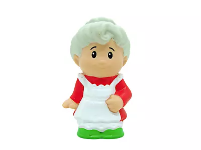 Fisher Price Mrs. Santa Claus Santa's North Pole Cottage Playset Figure Collect • $8.97