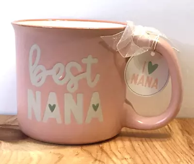 Sunday Morning Pink Best NANA Ceramic Coffee Tea Mug Special Occasion Gift • $13.99