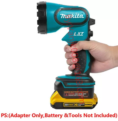 1x Dewalt 20V XR Li-Ion Battery Convert To Makita 18V LXT Tools Compact Adapter • $19.69