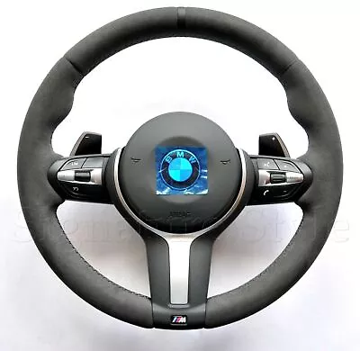 Heated Lane Assist BMW Alcantara M Sport Steering Wheel F30 F20 F31 X5 X3 X1 X6 • $1622.55