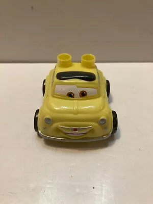Disney Pixar CARS Mega Bloks Yellow Luigi • $8.99