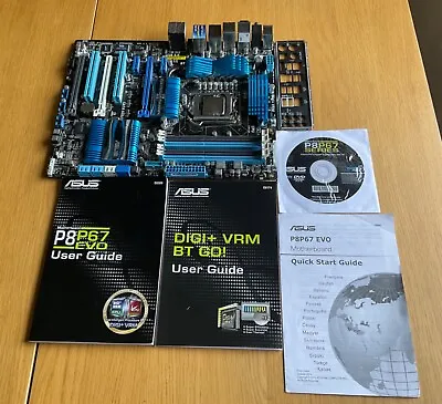Asus P8P67 Evo Motherboard + Intel Core I5 CPU (2500K @ 3.30 Ghz) • £125
