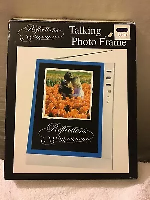 4.5x2.5 Talking Photo Frame Recordable 10 Second Voice And FM Radio • $15.50