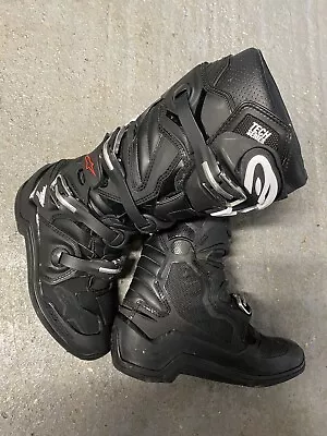 Alpinestars Tech 7 Motocross Boots Black Sz 8 • $334.76