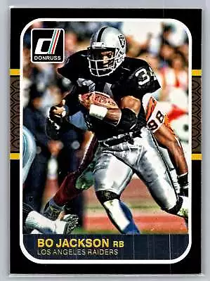 2016 Donruss #19 Bo Jackson 1987 Classic Set • $3