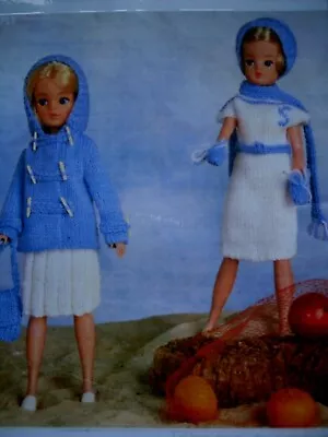 £2.95 • Buy Vintage Sindy Barbie Dolls Clothes Duffle Coat, Skirt, Dress, Hat & Scarf
