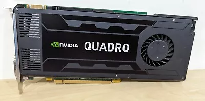 Nvidia Quadro K4000 3GB Pcie Graphics Card DDR5 S/N: 0289 • £29.99