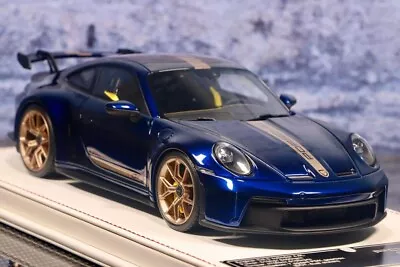 Porsche 911 GT3 (Metallic Blue) [Davis & Giovanni] 1/18 Scale • $949