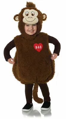 Underwraps Build A Bear Smiley Monkey Plush Toddler Halloween Costume 27607 • $37.62