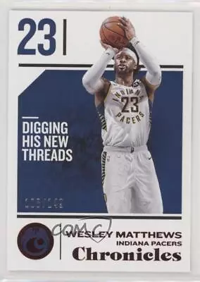 2018-19 Panini Chronicles Red /149 Wesley Matthews #99 • $2.83