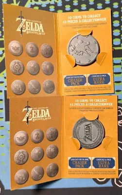 2018 ThinkGeek Legend Of Zelda Breath Of The Wild Collectible Coins - Lot Of 2 • $16.20