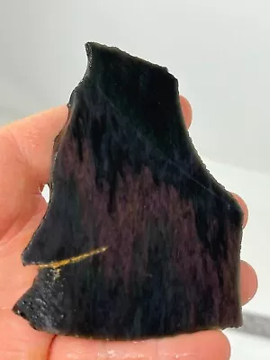 Velvet Aka Peacock Obsidian Slab Lapidary Cabbing Carving Chakra Reiki • $18