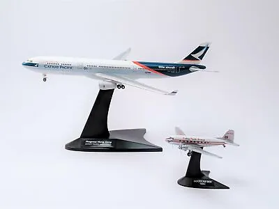 1:400 Cathay Pacific Set Airbus A330 & DC3 Special Edition - Premium Diecast Mod • $129
