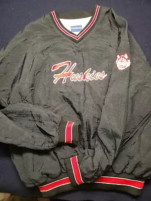 Northern Illinois University Vintage Holloway Pullover Jacket  Xl Flannel Lined • $29.99