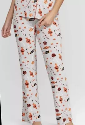 Nite Nite Munki Women's Halloween Candy Gray Pajama Pants New X Small • $12.99