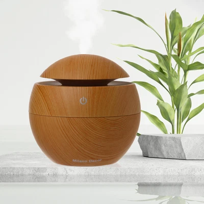 $28.95 • Buy Milano Ultrasonic USB Diffuser With 10 Aroma Oils Humidifier LED Light 130ml
