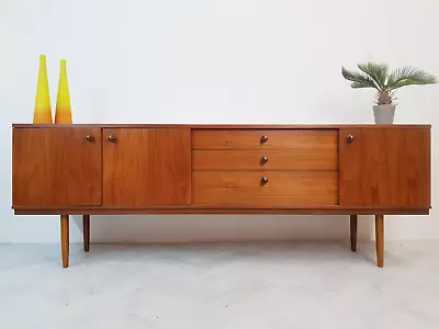 Avalon Mid Century Vintage Golden Teak Danish Design Retro Sideboard Credenza • £795