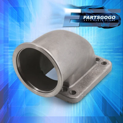 $48.99 • Buy 2.5  V-Band T3 T4 Exhaust Turbo Charger Flange Steel 90 Elbow Conversion Adapter