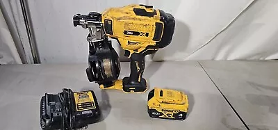 DeWalt DCN45RNB 20V MAX 15-Degree Brushless Cordless Coil Roofing Nailer • $192.50