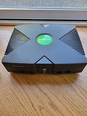Original Xbox Console W/Mods Power Cord 4 Controllers AV Cable • $99
