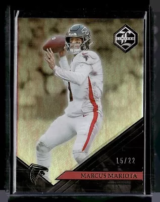 2022 Limited Silver /22 Marcus Mariota Falcons • $1.49