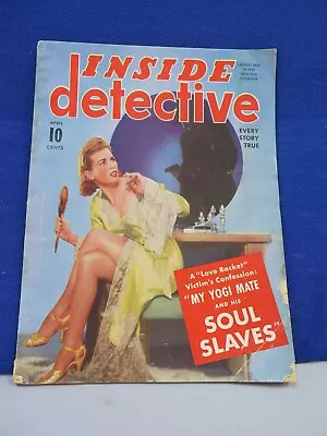 Inside Detective Magazine April 1941 66 Pages • $9.99