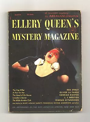 Ellery Queen's Mystery Magazine Vol. 19 #100 VG 1952 Low Grade • $7.10
