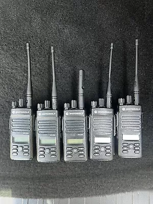 UHF Motorola MOTOTRBO XPR3500e Two Way Radio Bundle Of (5) • $400