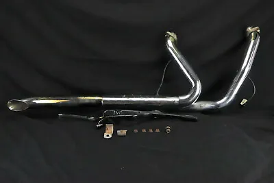 2015 Harley Dyna Switchback Complete 2-into-1 Exhaust Muffler Header Pipes • $94.95