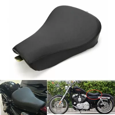 Driver Rider Solo Seat For Harley Sportster 883 Custom XL883C Nightster XL1200N • $27.53