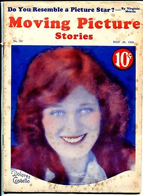 MAG: Moving Picture Stories 5/29/1928-Dolores Costello-pulp Stories-VG- • $175