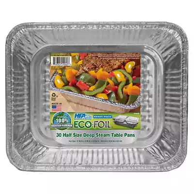 Eco-Foil Half Size Deep Steam Table Pan 30-count • $24.45