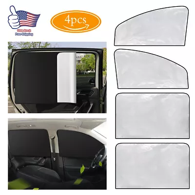 4x Magnetic Car Window Sun Shade Screen UV Visor Protector Sunshade Accessories • $15.89