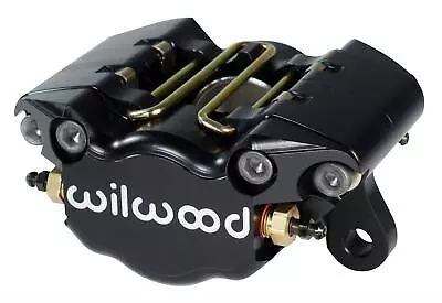 Wilwood Brake Caliper Billet Dynapro Aluminum Black Dual Piston Drv Side Ea • $137.89