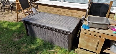 £21.80 • Buy Keter Marvel 270L Garden Storage Box - Grey